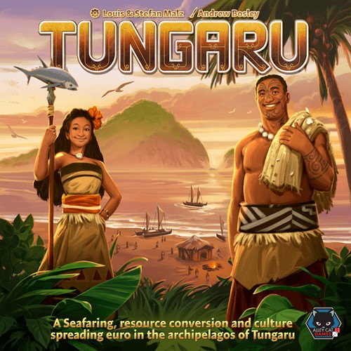 2!ACG021 Tungaru Board Game published by Alley Cat Games