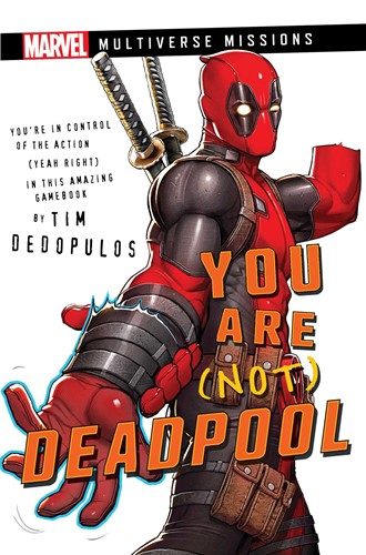 ACOYAND81521 Multiverse Missions Adventure Gamebook: Marvel You Are (Not) Deadpool published by Aconyte Books