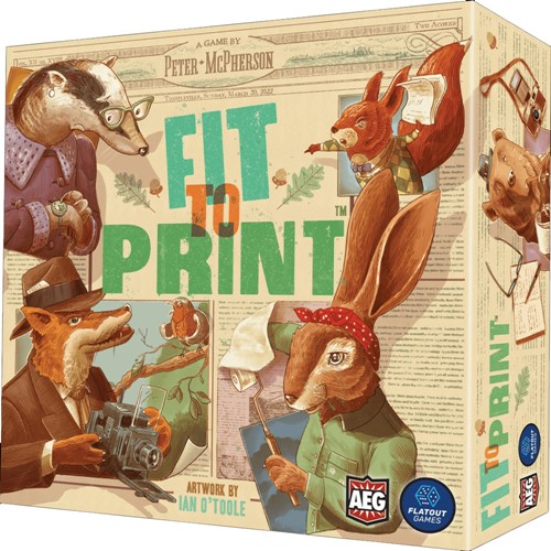 Fit To Print Board Game