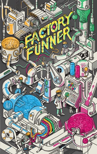 2!ALLGMEFF Factory Funner Board Game published by Allplay