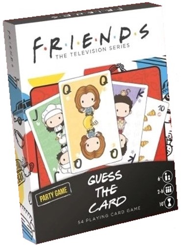 AMZYGGTC01EN Guess The Card Game: Friends Edition published by Zygomatic