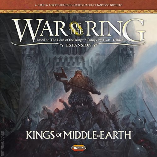 2!AREWOTR015 War Of The Ring Board Game: Kings Of Middle-Earth Expansion published by Ares Games