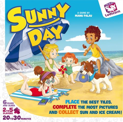 2!ASMLUDSUN01 Sunny Day Board Game published by Asmodee