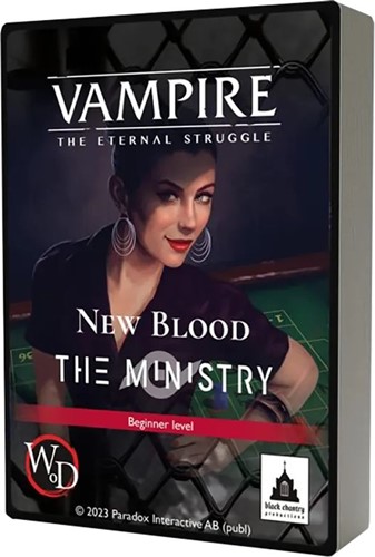 BCP046 Vampire The Eternal Struggle (VTES): 5th Edition New Blood: Ministry published by Black Chantry