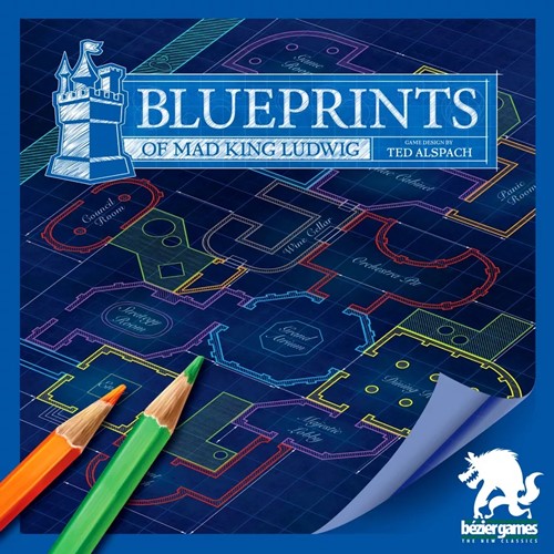Blueprints Of Mad King Ludwig Board Game