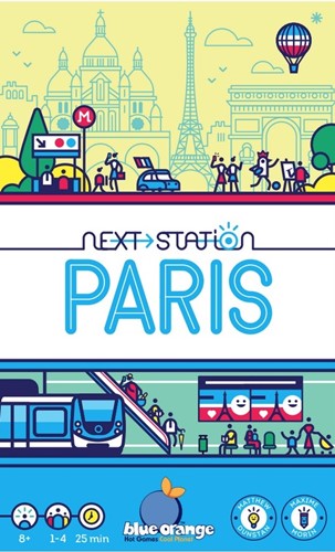 BLG09079 Next Station: Paris Game published by Blue Orange Games