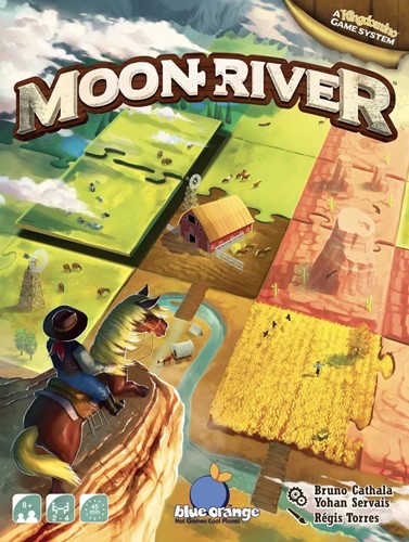 BLU09066 Moon River Board Game published by Blue Orange Games