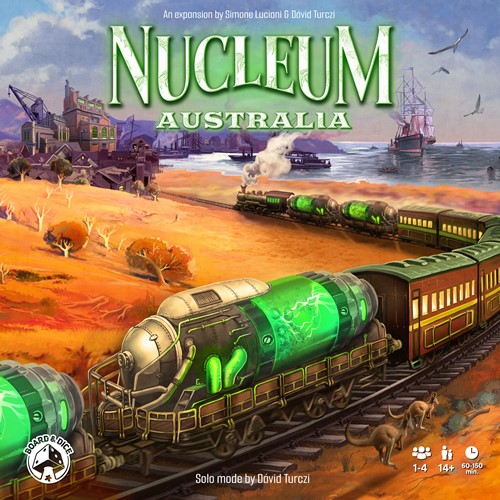 2!BND0084 Nucleum Board Game: Australia Expansion published by Board And Dice