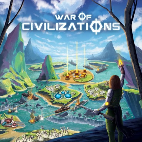 2!BNDWOC War Of Civilization Board Game published by Board And Dice