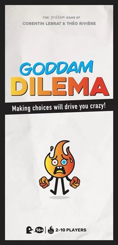 BRELUMGOD Goddam Dilemma Card Game published by Blackrock Editions