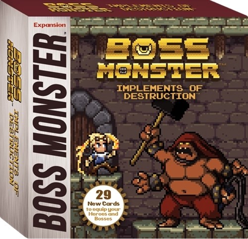 BRWBGM016 Boss Monster Card Game: Implements Of Destruction Expansion published by Brotherwise Games