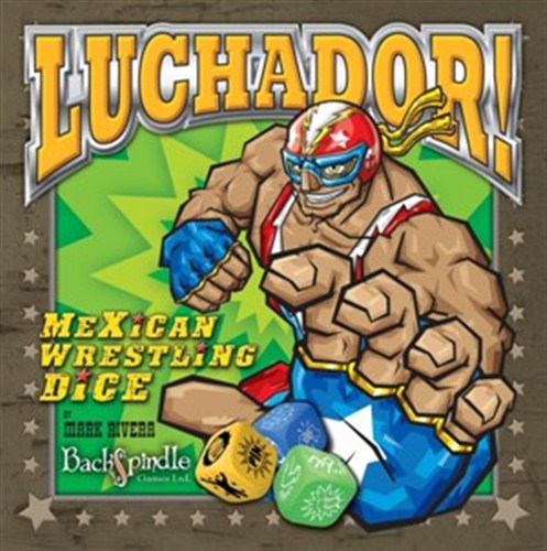 2!BSG1301 Luchador Wrestling Dice Game: 1st Edition published by Backspindle Games