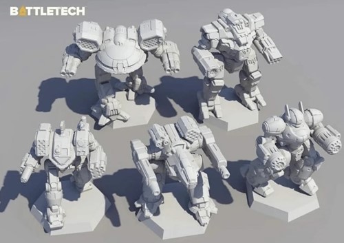 CAT35728 BattleTech: Clan Heavy Battle Star published by Catalyst Game Labs