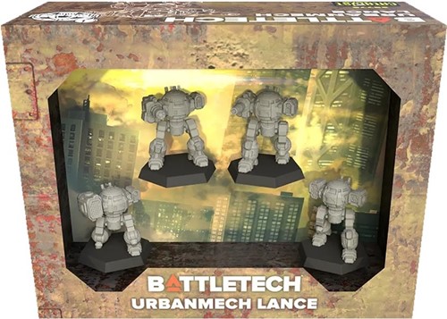 CAT35776 BattleTech: UrbanMech Lance Force Pack published by Catalyst Game Labs