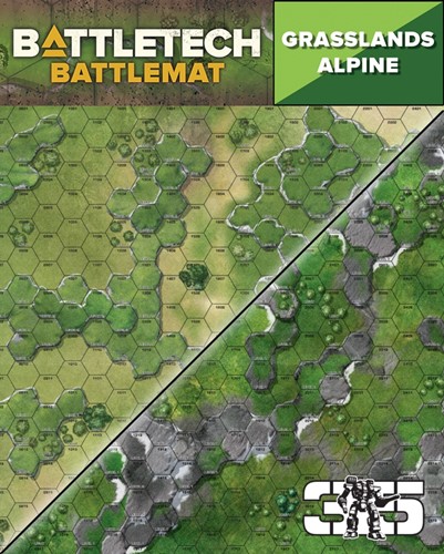 BattleTech: Battle Mat Grasslands Alpine