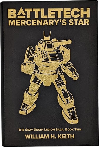 CAT36024C BattleTech: Mercenary's Star Collector Leatherbound Novel published by Catalyst Game Labs