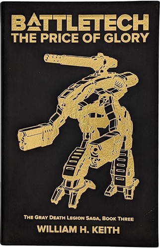 CAT36025C BattleTech: The Price Of Glory Collector Leatherbound Novel published by Catalyst Game Labs