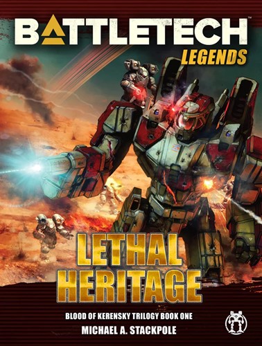 CAT36045P BattleTech: Lethal Heritage Premium Hardback published by Catalyst Game Labs