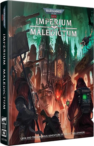 CB72700 Warhammer 40000 Roleplay RPG: Imperium Maledictum Core Rulebook published by Cubicle 7 Entertainment