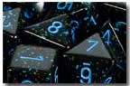 Chessex Speckled 7 Dice Set - Blue Stars Details and Review