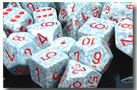 Chessex Speckled 7 Dice Set - Air Details and Review