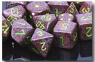 Chessex Speckled 7 Dice Set - Earth Details and Review