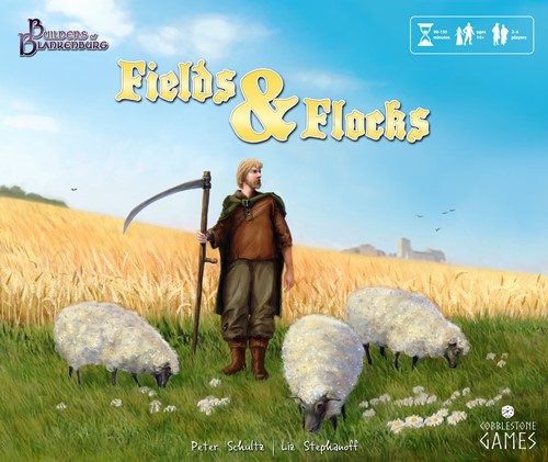 COB005 Builders Of Blankenburg Board Game: Fields And Flocks Expansion published by Cobblestone Games