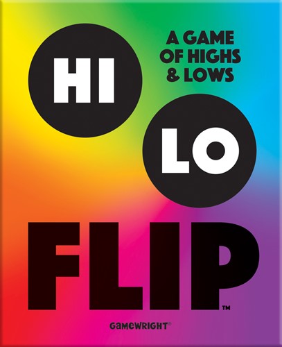 2!CSP0118 Hi Lo Flip Card Game published by Gamewright
