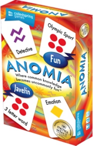 CSPANOM Anomia Card Game published by Coiled Spring