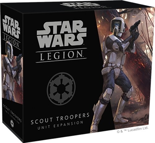 DMGFFGSWL19 Star Wars Legion: Scout Troopers Unit Expansion (Damaged) published by Fantasy Flight Games