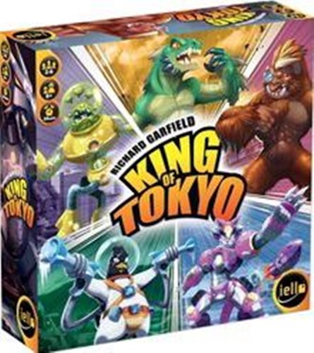 DMGIEL51314 King Of Tokyo Board Game: 2nd Edition (Damaged) published by Iello