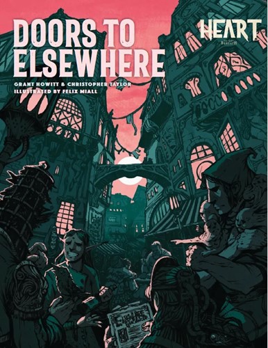 DMGRRDDOORSSB Heart The City Beneath RPG: Doors To Elsewhere (Damaged) published by Rowan, Rook and Decard Ltd