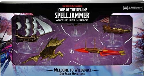 DMGWZK96212 Dungeons And Dragons: Welcome To Wildspace - Ship Scale (Damaged) published by WizKids Games