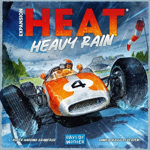 2!DOW9102 Heat Board Game: Pedal To The Metal Heavy Rain Expansion published by Days Of Wonder
