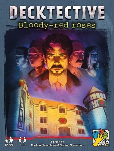 DVG5715 Decktective Card Game: Bloody-Red Roses published by daVinci Editrice