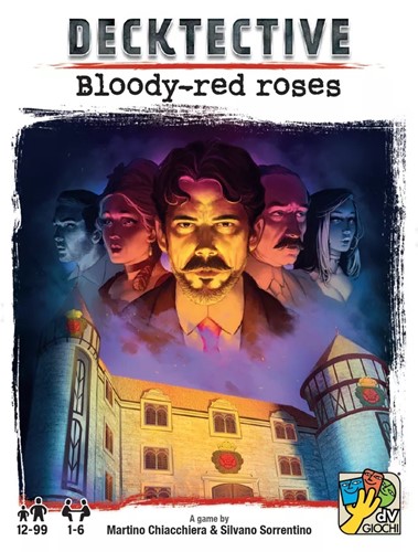 2!DVG5722 Decktective Card Game: Bloody-Red Roses White Edition published by daVinci Editrice
