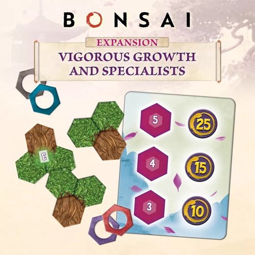 2!DVG9057 Bonsai Board Game: Vigorous Growth And Specialists Expansion published by daVinci Editrice