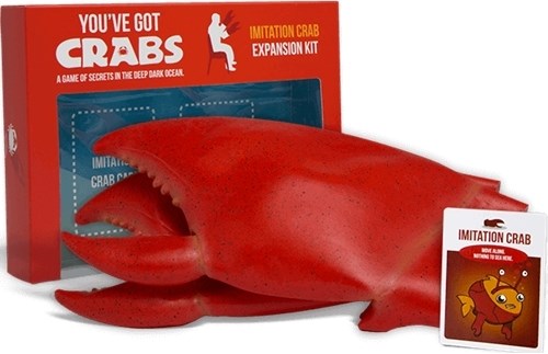 2!EKCRABS1EXP You've Got Crabs Card Game: Imitation Crab Expansion published by Exploding Kittens