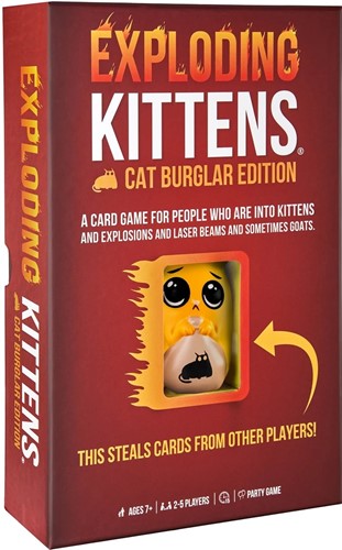 Exploding Kittens Card Game: Cat Burglar Edition