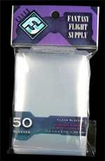 50 Standard European Board Game Sleeves Pack 59mm x 92mm
