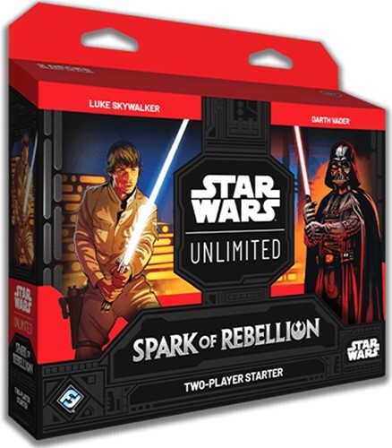 2!FFGSWH0103 Star Wars: Unlimited Spark Of Rebellion Two-Player Starter (Luke Vs Vader) published by Fantasy Flight Games