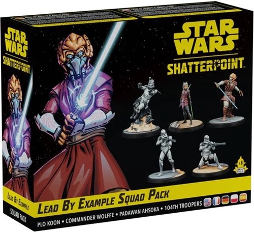 2!FFGSWP11 Star Wars: Shatterpoint: Lead By Example (Plo Kloon Squad Pack) published by Fantasy Flight Games