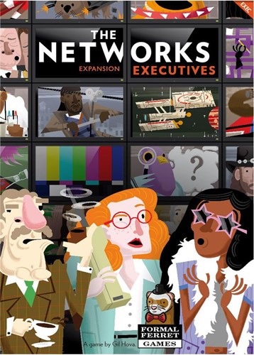 2!FFTNETW03 The Networks Board Game: Executives Expansion published by Formal Ferret Games
