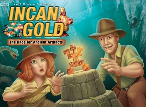 FRD102197 Incan Gold Card Game 3rd Edition published by FRED Distribution