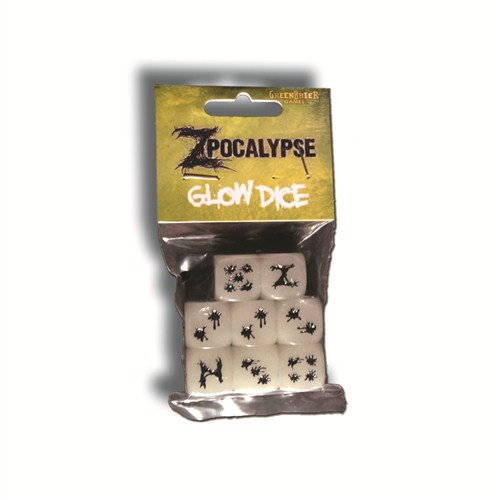 2!GBRZP20 Zpocalypse Board Game: Glow In The Dark Dice published by Green Brier Games