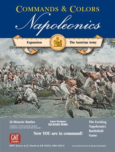 Commands and Colors Board Game: Napoleonics Expansion: Austrian Army