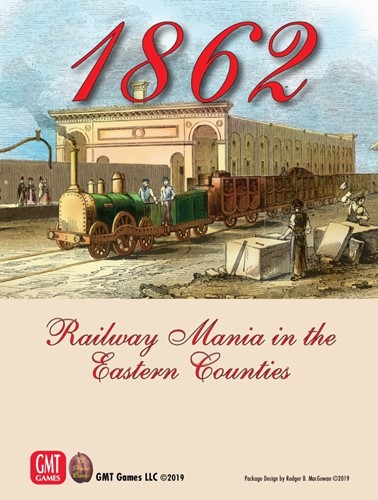 1862 Board Game: Railway Mania In The Eastern Counties