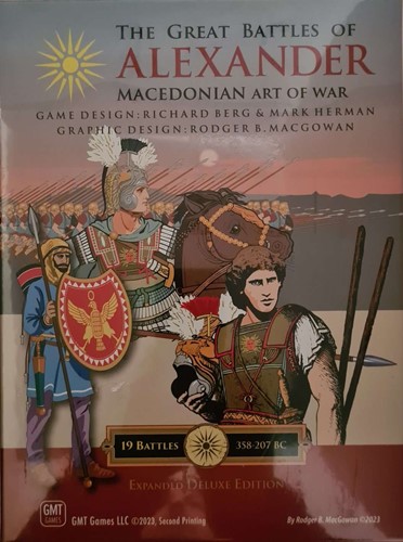 2!GMT9501 Great Battles Of Alexander Deluxe Expanded Edition published by GMT Games