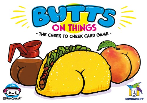 2!GMW261 Butts On Things Card Game published by Gamewright
