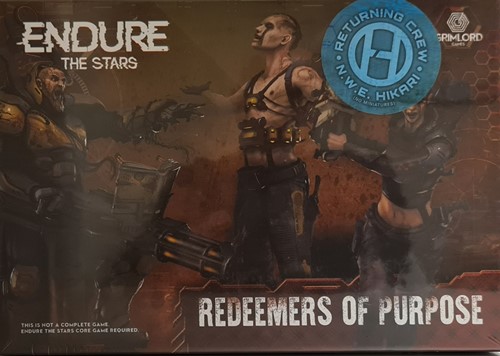 GRIETS15REDNM Endure The Stars Board Game: Version 1.5 Redeemers Of Purpose Expansion (No Miniatures) published by Grimlord Games